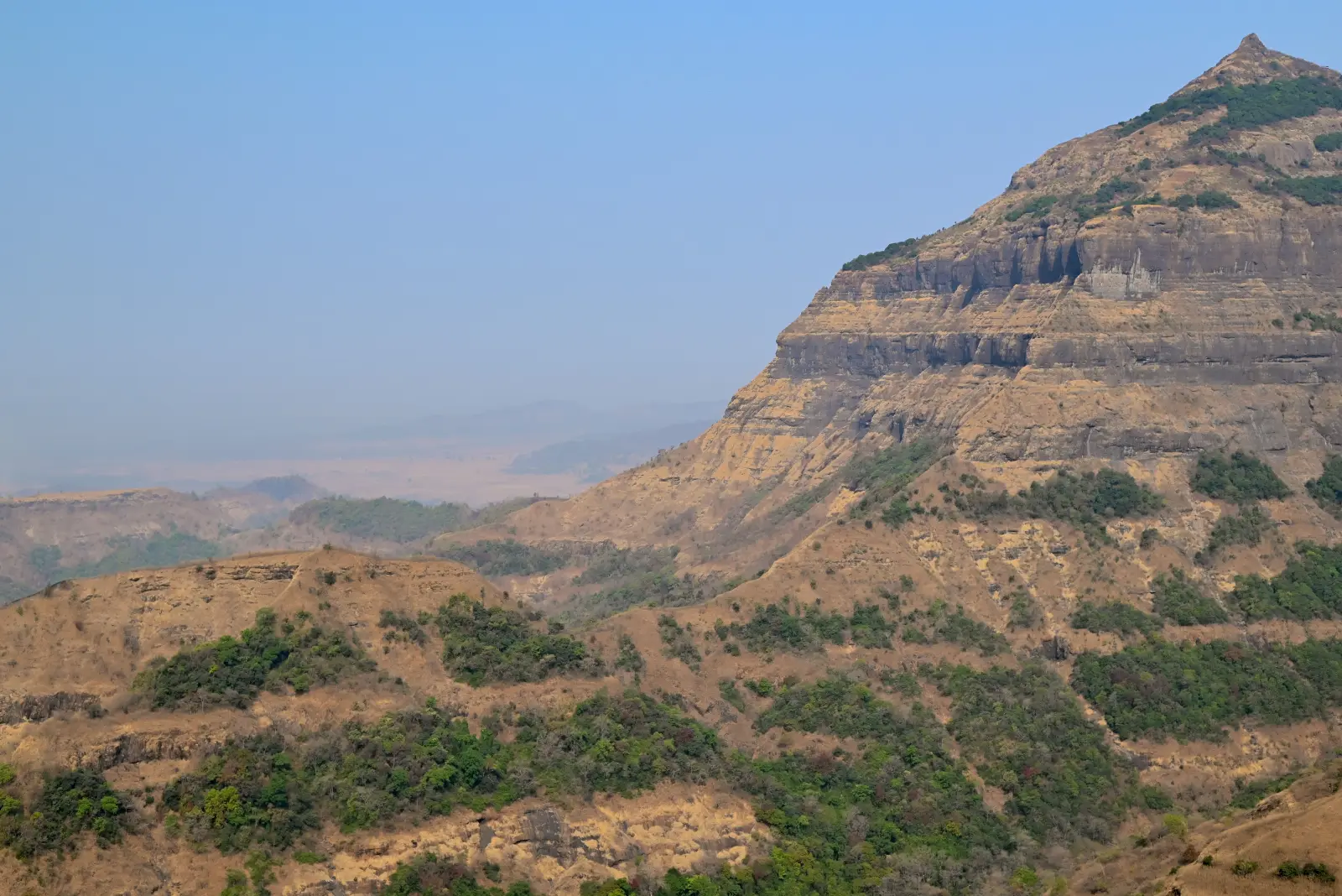 The Sahyadri hills around Bhimashankar Jyotirlinga in Pune district, Maharashtra